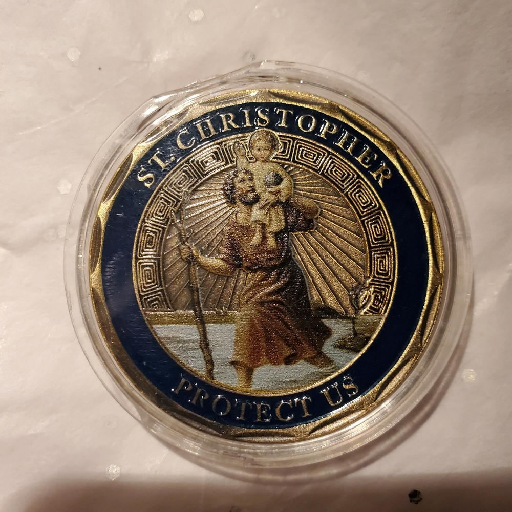 St Christopher Commemorative Coin